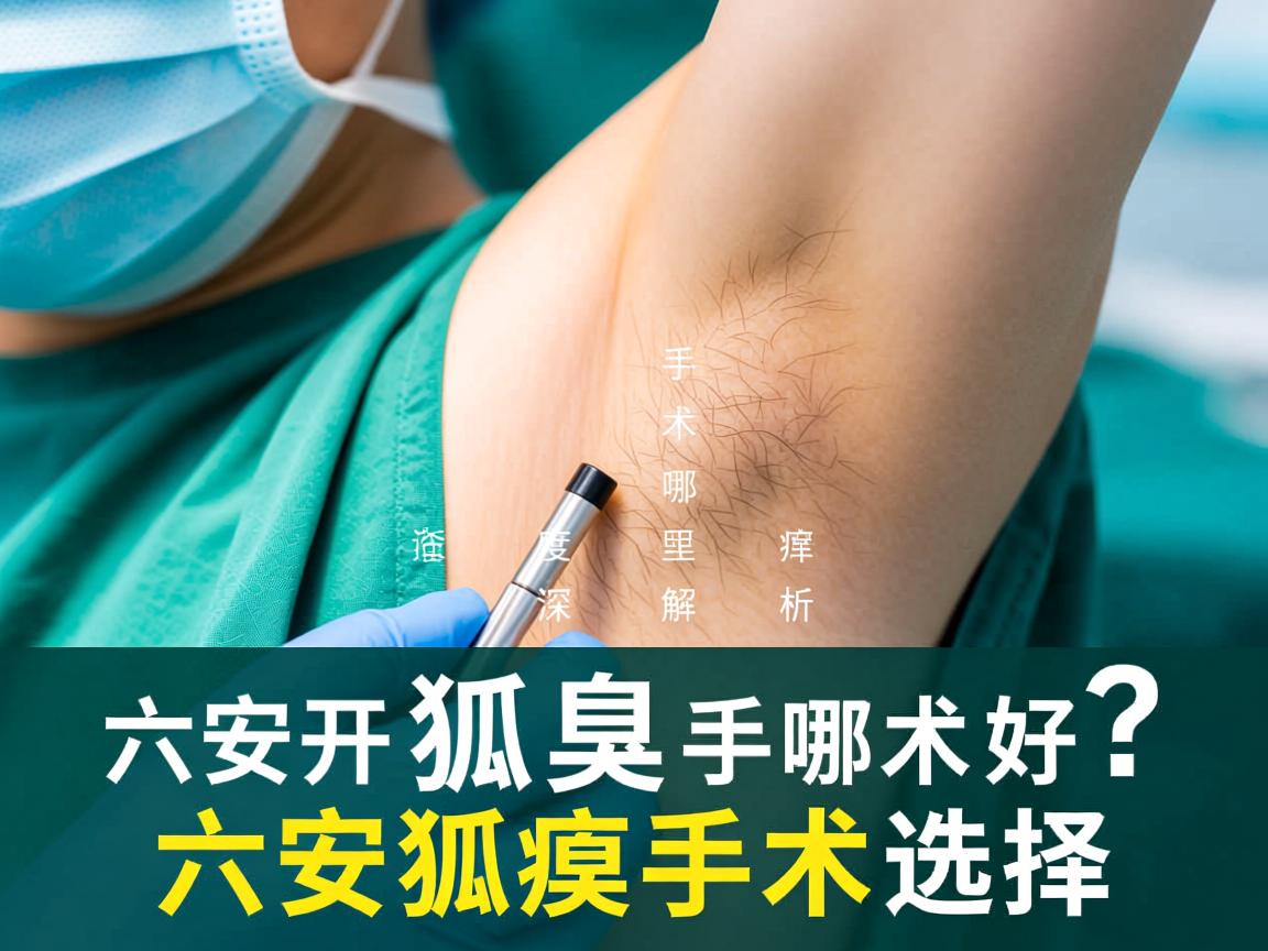 六安开狐臭手术哪里好？深度解析六安狐臭手术选择