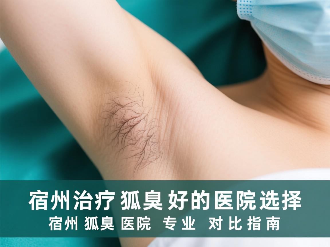 宿州治疗狐臭好的医院选择，宿州狐臭医院专业对比指南