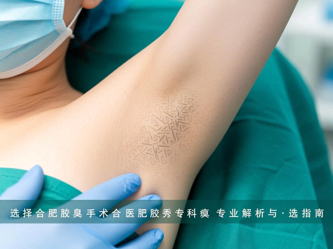 选择合肥腋臭手术医院，合肥腋秀腋臭专科的专业解析与选择指南