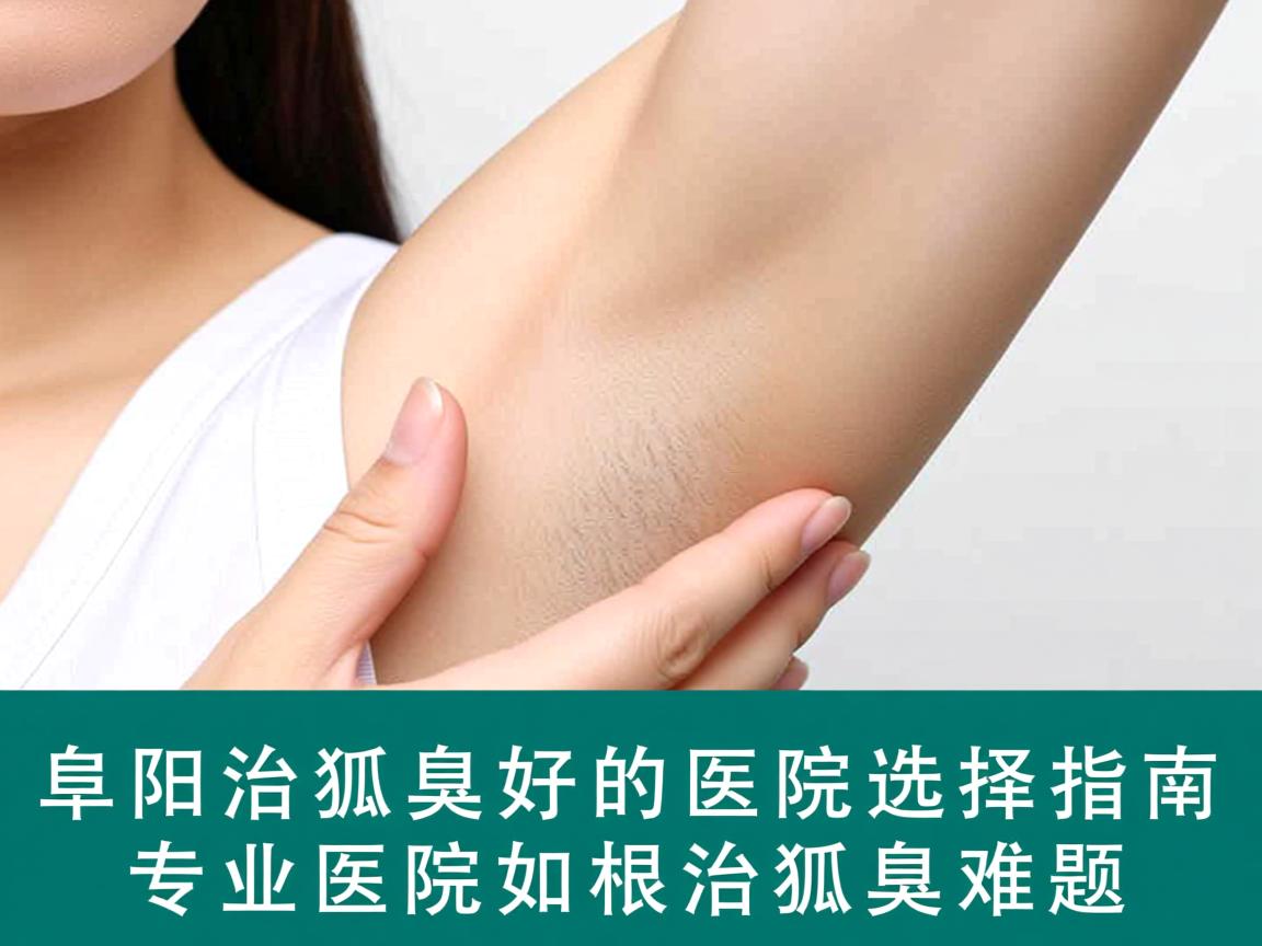 阜阳治狐臭好的医院选择指南，专业医院如何根治狐臭难题