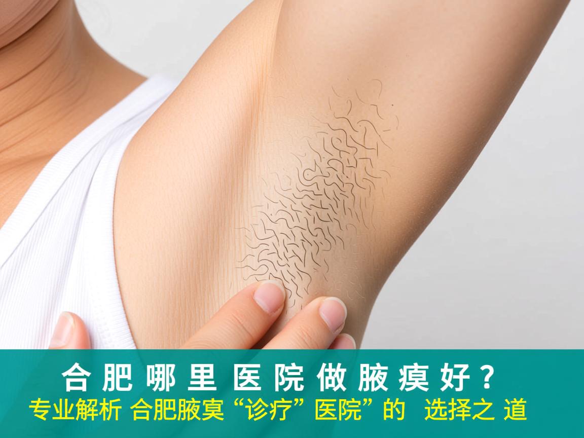 合肥哪里医院做腋臭好？专业解析合肥腋臭诊疗医院的选择之道