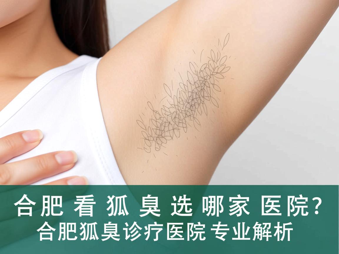 在合肥看狐臭选哪家医院？合肥狐臭诊疗医院专业解析