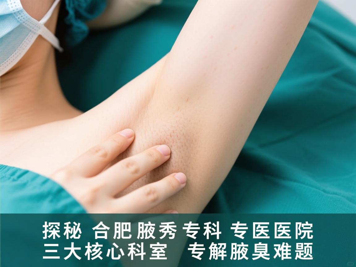 探秘合肥腋秀专科医院,三大核心科室,专解腋臭难题 探秘合肥腋秀专科医院,三大核心科室,专解腋臭难题
