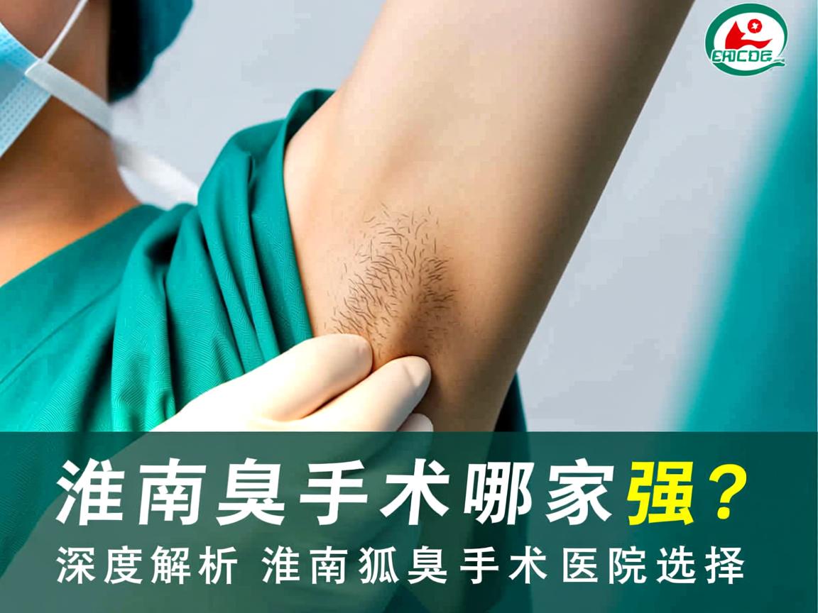 淮南狐臭手术哪家强？深度解析淮南狐臭手术医院选择