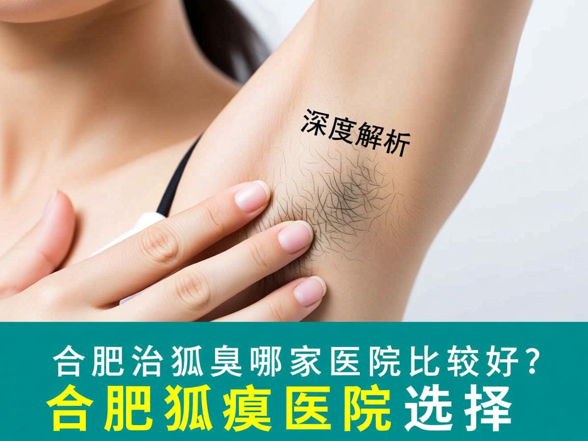 合肥治狐臭哪家医院比较好？深度解析合肥狐臭医院选择