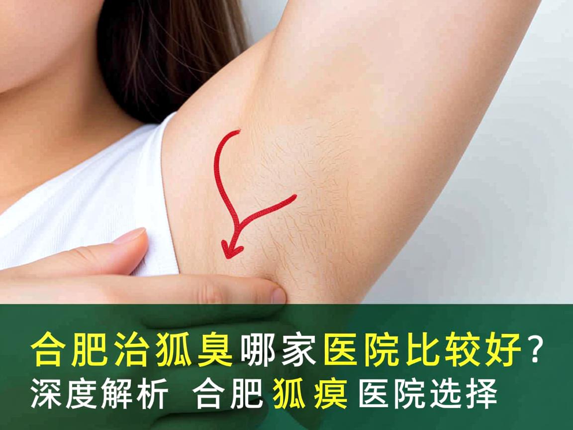 合肥治狐臭哪家医院比较好？深度解析合肥狐臭医院选择
