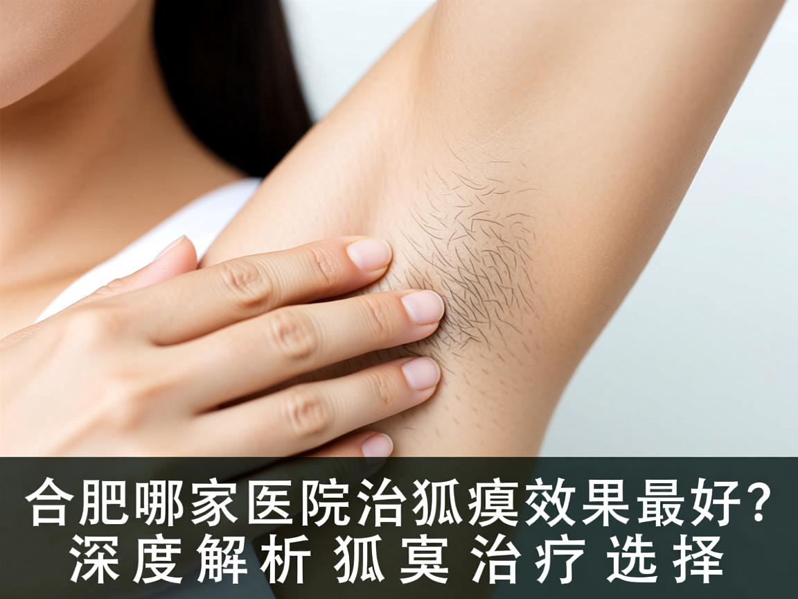 合肥哪家医院治狐臭效果最好？深度解析狐臭治疗选择