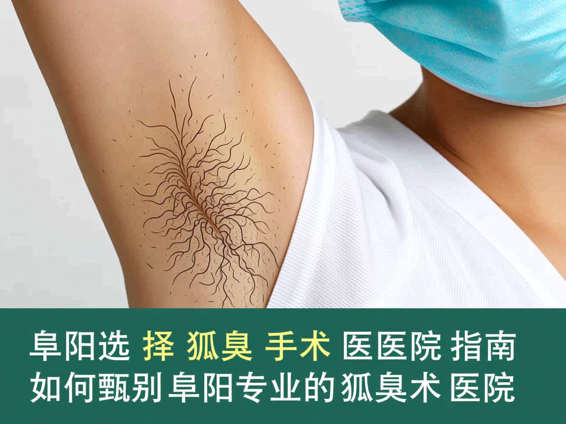 阜阳选择狐臭手术医院指南，如何甄别阜阳专业的狐臭术医院