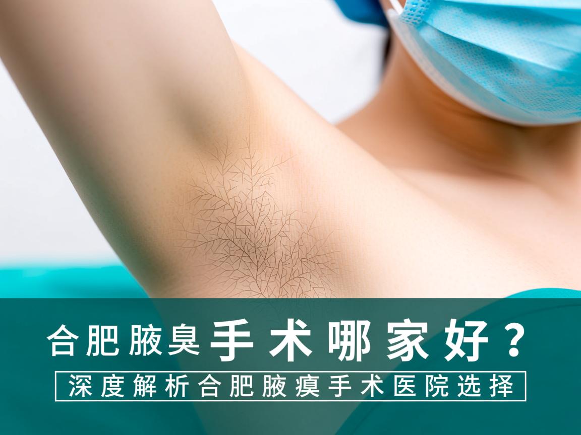 合肥腋臭手术哪家好？深度解析合肥腋臭手术医院选择