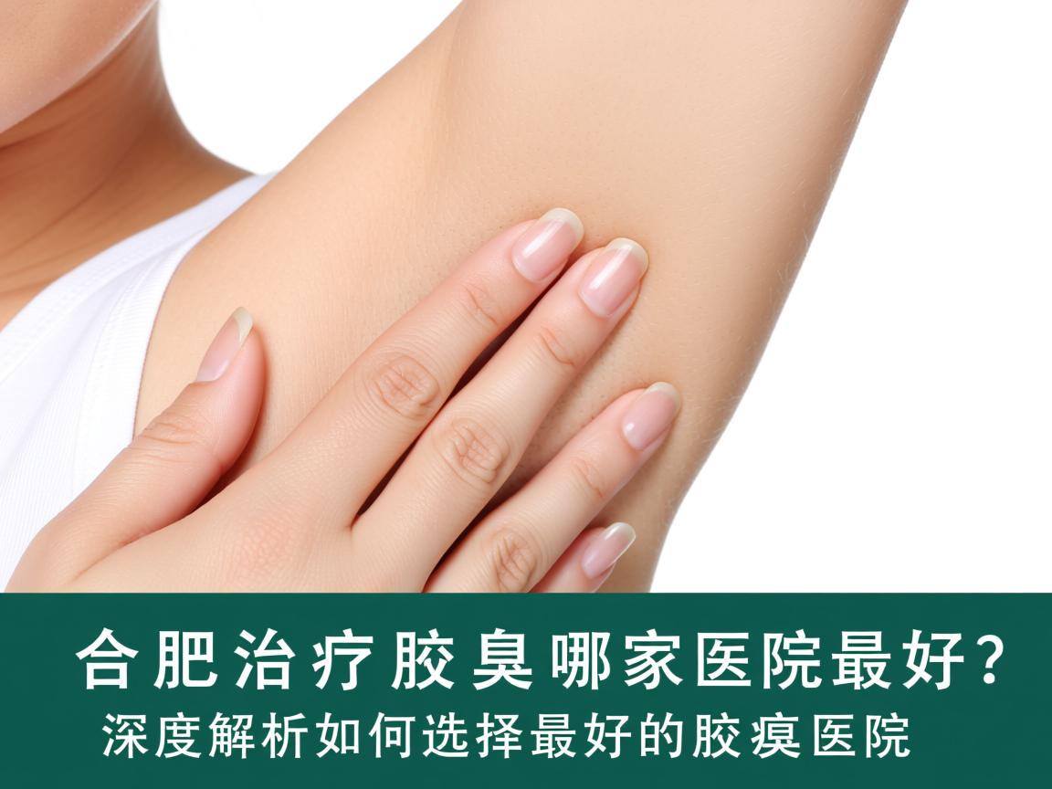 合肥治疗腋臭哪家医院最好？深度解析如何选择最好的腋臭医院