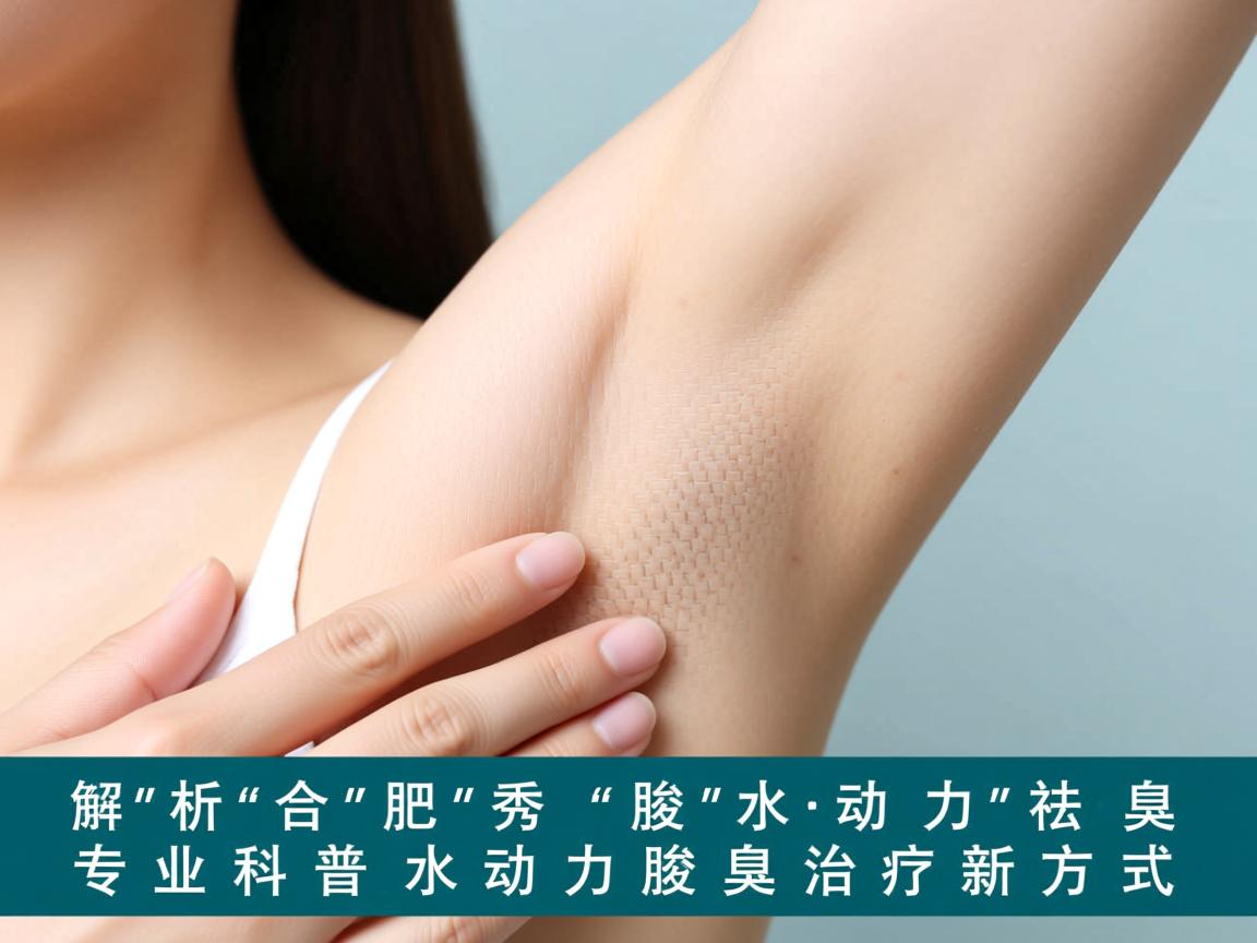 解析合肥腋秀水动力祛腋臭 专业科普水动力腋臭治疗新方式