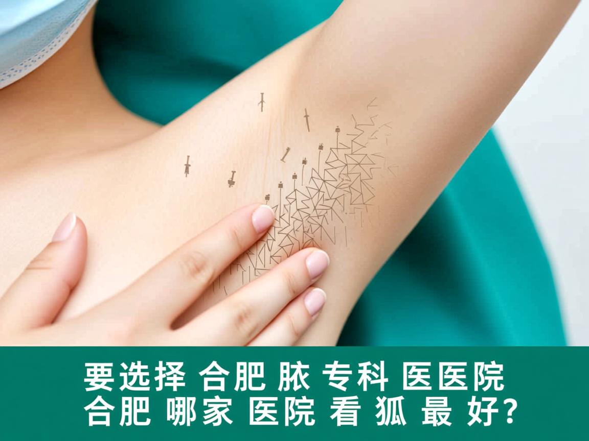 选择合肥腋臭专科医院，详解合肥哪家医院看狐臭最好