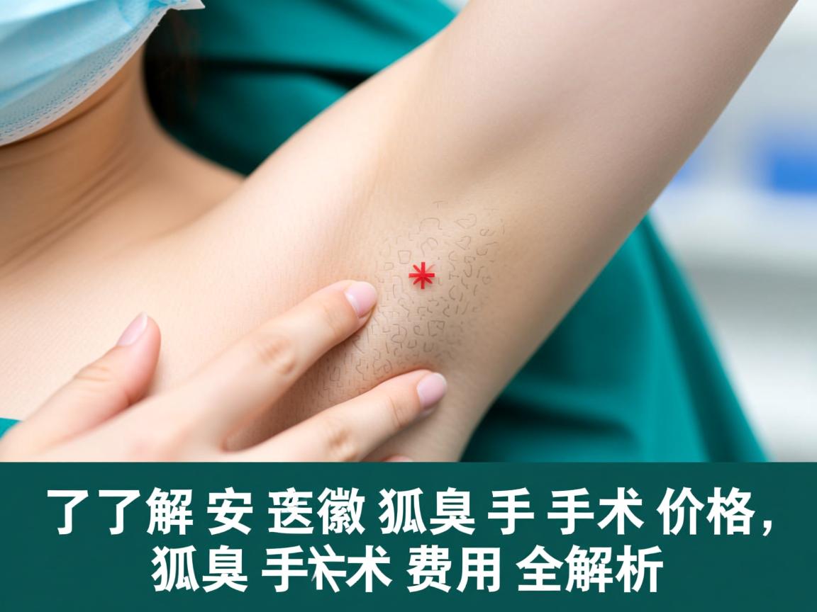 了解安徽狐臭手术价格，狐臭手术费用全解析
