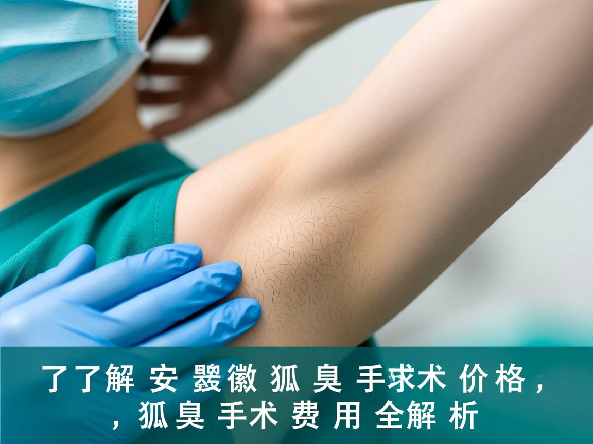 了解安徽狐臭手术价格，狐臭手术费用全解析