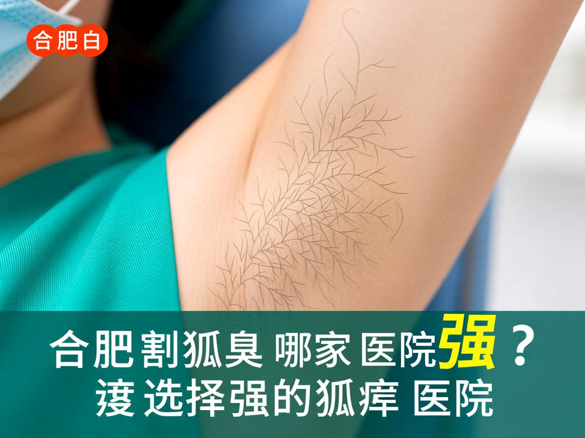 合肥割狐臭哪家医院强？深度解析如何选择强的狐臭医院