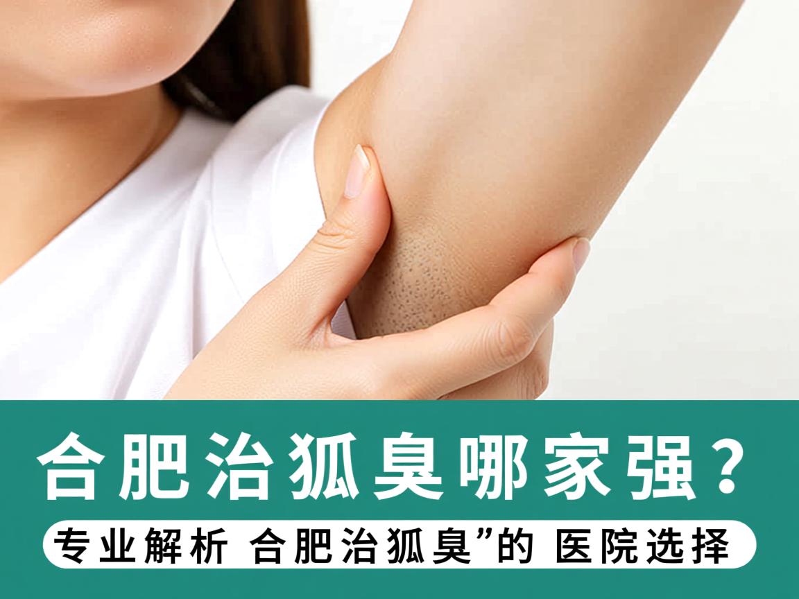 合肥治狐臭哪家强？专业解析合肥治狐臭的医院选择