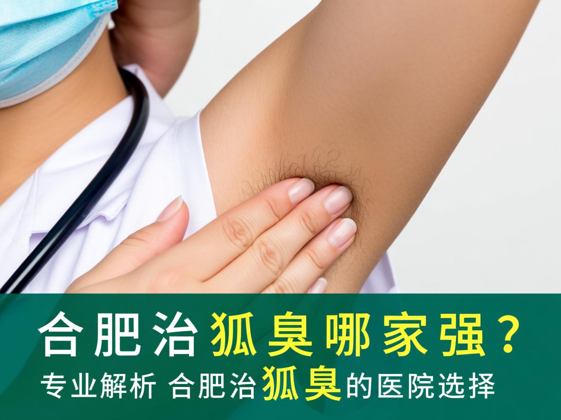 合肥治狐臭哪家强？专业解析合肥治狐臭的医院选择