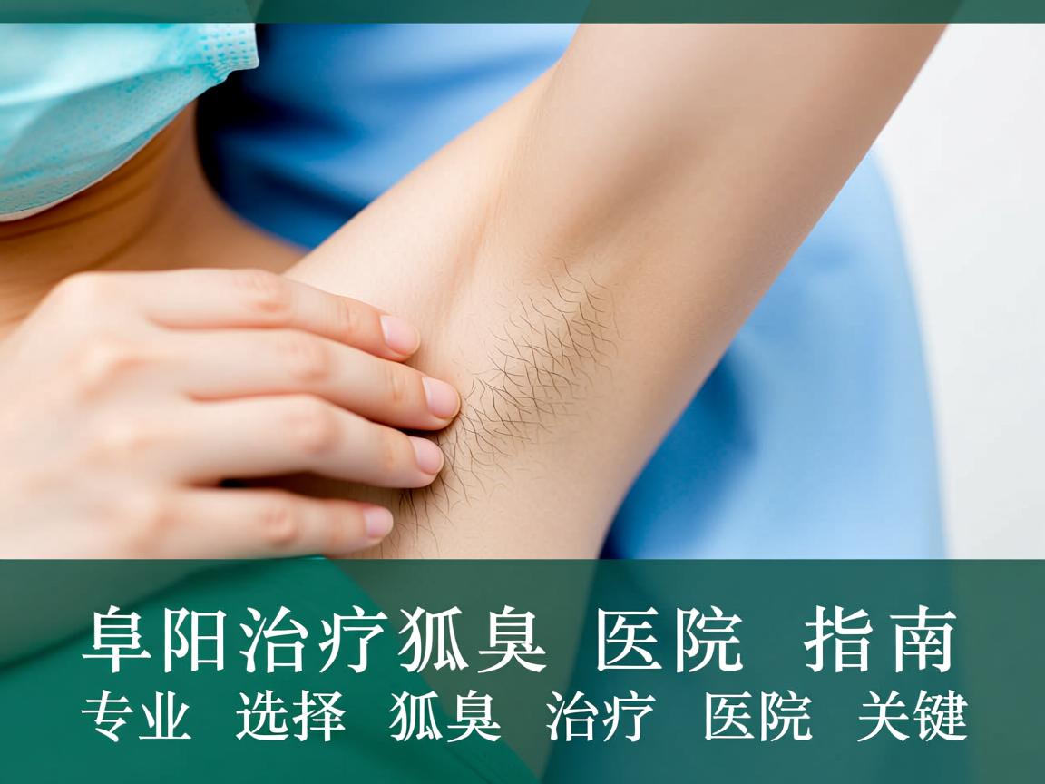 阜阳治疗狐臭医院指南，专业选择狐臭治疗医院的关键