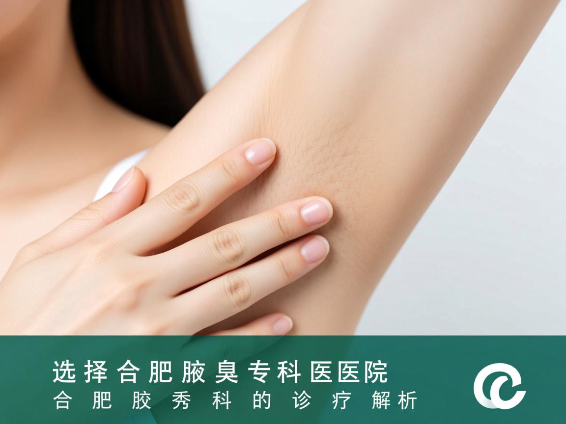 选择合肥腋臭专科医院，合肥腋秀专科的诊疗解析