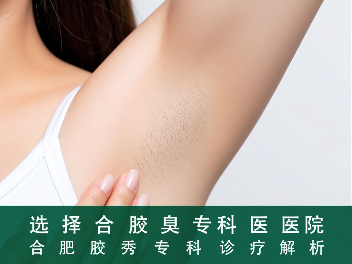 选择合肥腋臭专科医院，合肥腋秀专科的诊疗解析