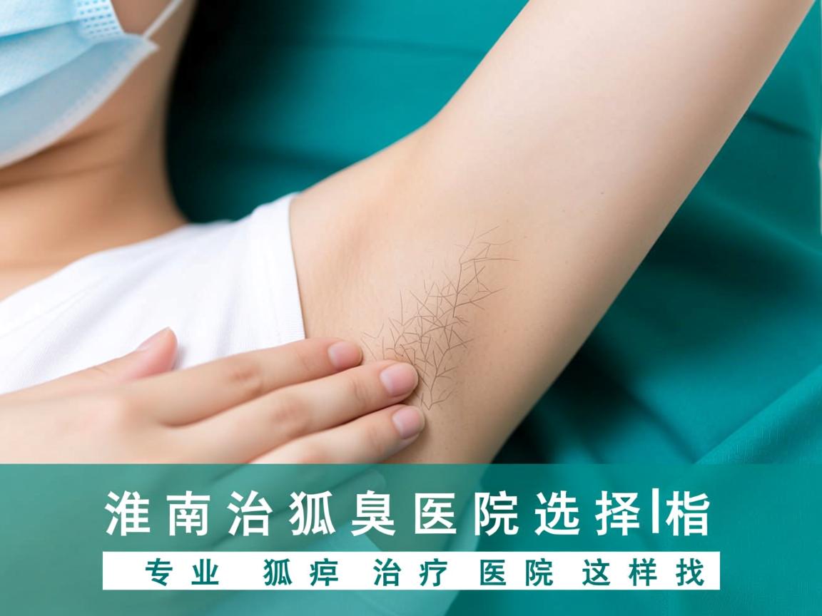 淮南治狐臭医院选择指南，专业狐臭治疗医院这样找