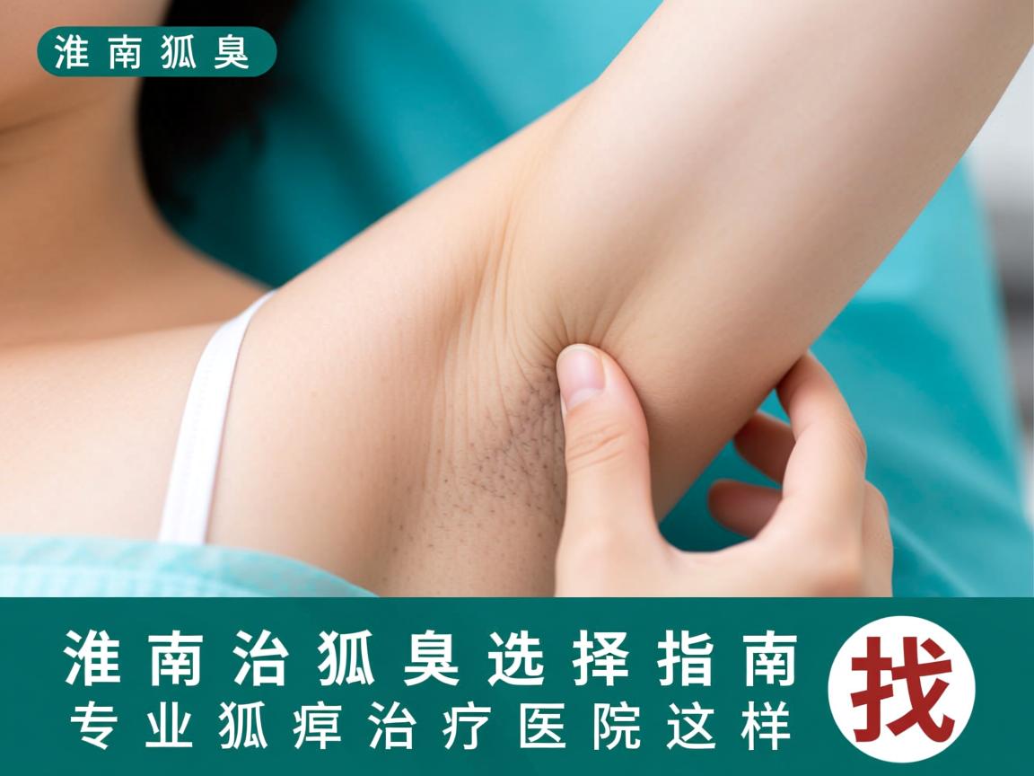 淮南治狐臭医院选择指南，专业狐臭治疗医院这样找