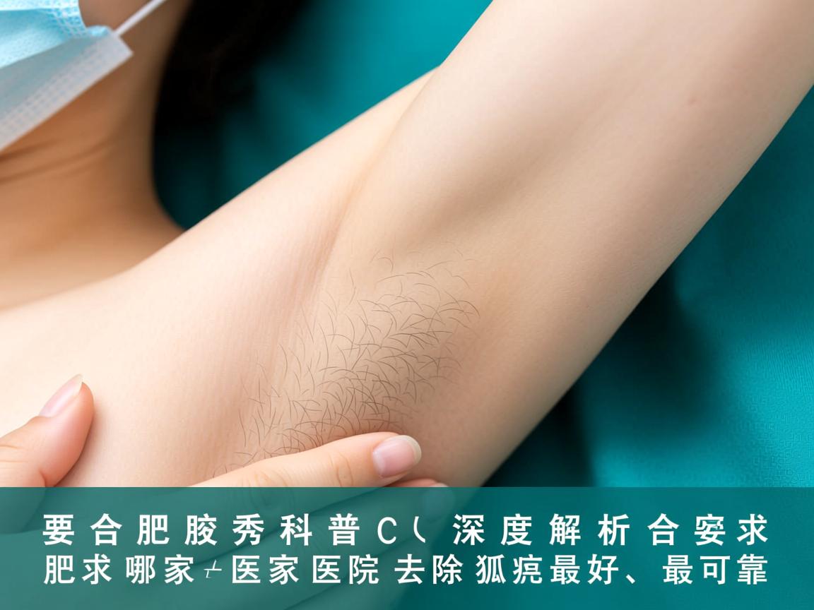 合肥腋秀科普，深度解析合肥哪家医院去除狐臭最好、最可靠
