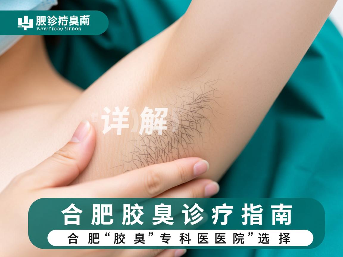合肥腋臭诊疗指南，详解合肥腋臭专科医院的选择
