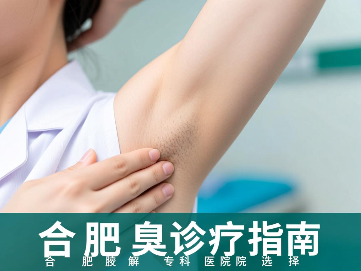 合肥腋臭诊疗指南，详解合肥腋臭专科医院的选择