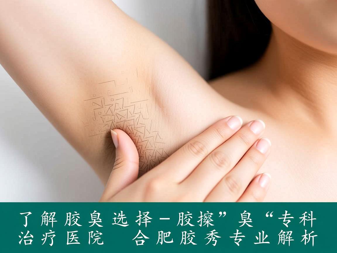 了解腋臭治疗选择 腋臭专科医院合肥腋秀专业解析