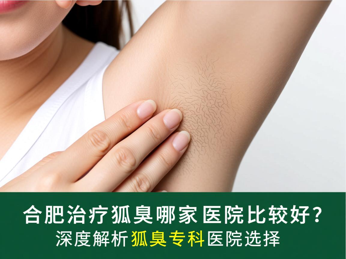 合肥治疗狐臭哪家医院比较好？深度解析狐臭专科医院选择