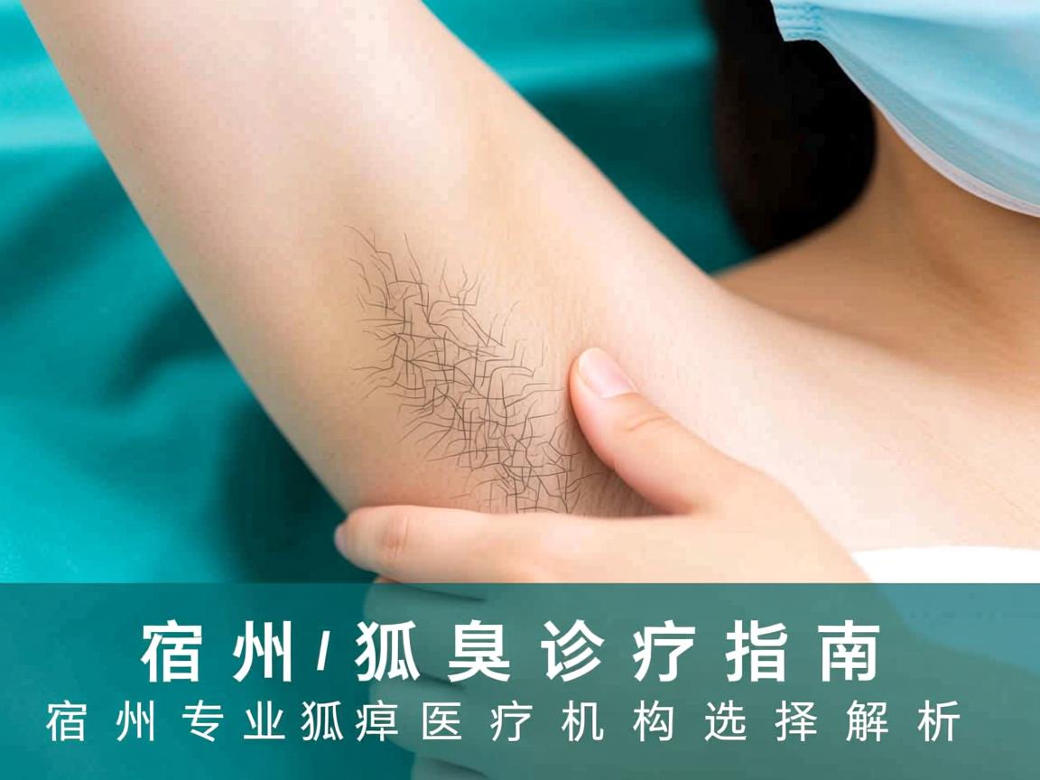 宿州狐臭诊疗指南，宿州专业狐臭医疗机构选择解析