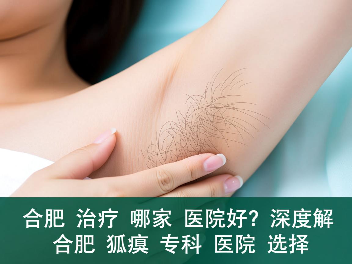 在合肥治疗狐臭哪家医院好？深度解析合肥狐臭专科医院选择