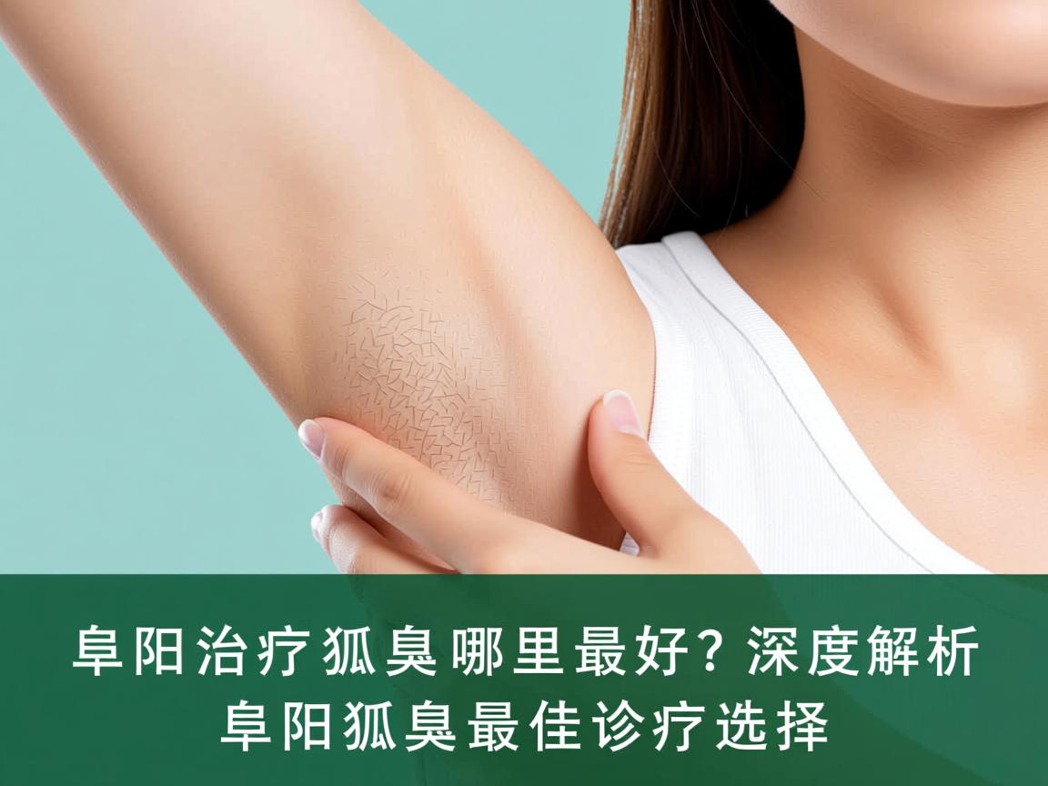 阜阳治疗狐臭哪里最好？深度解析阜阳狐臭最佳诊疗选择