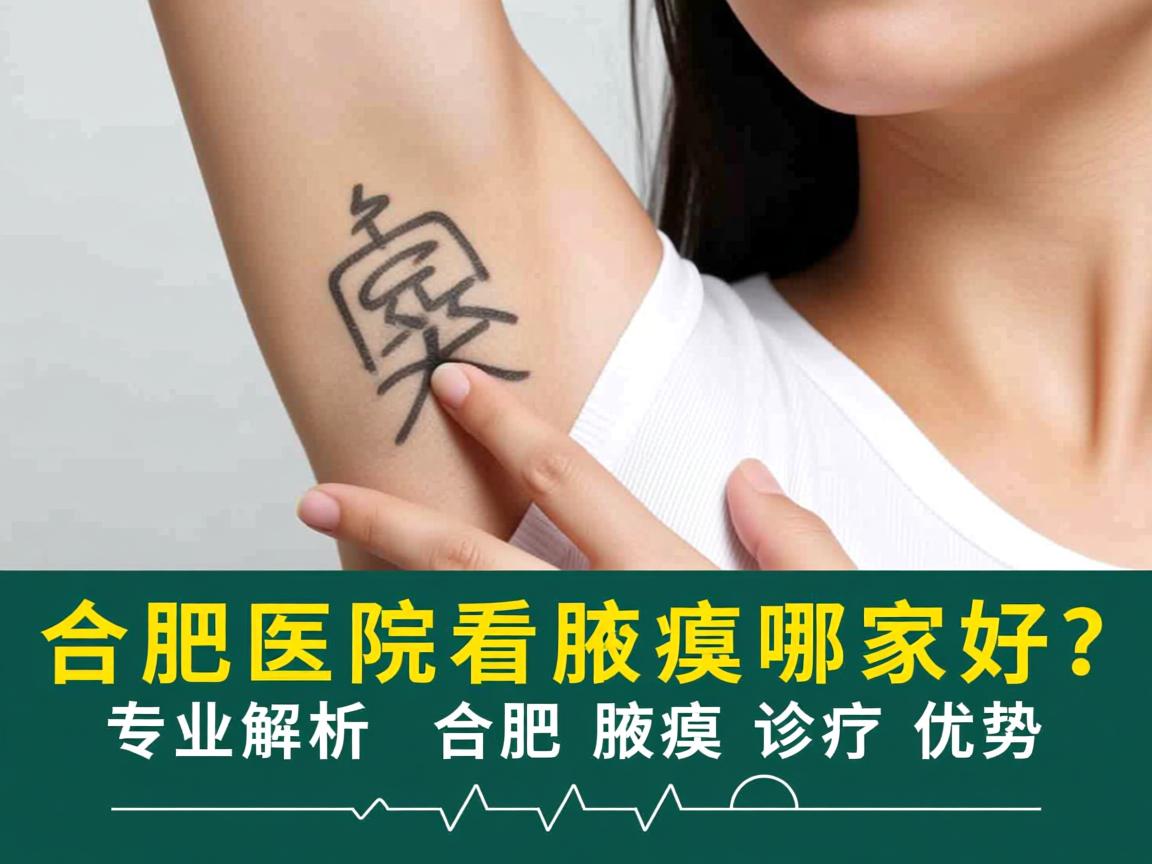 合肥医院看腋臭哪家好？专业解析合肥腋臭诊疗优势