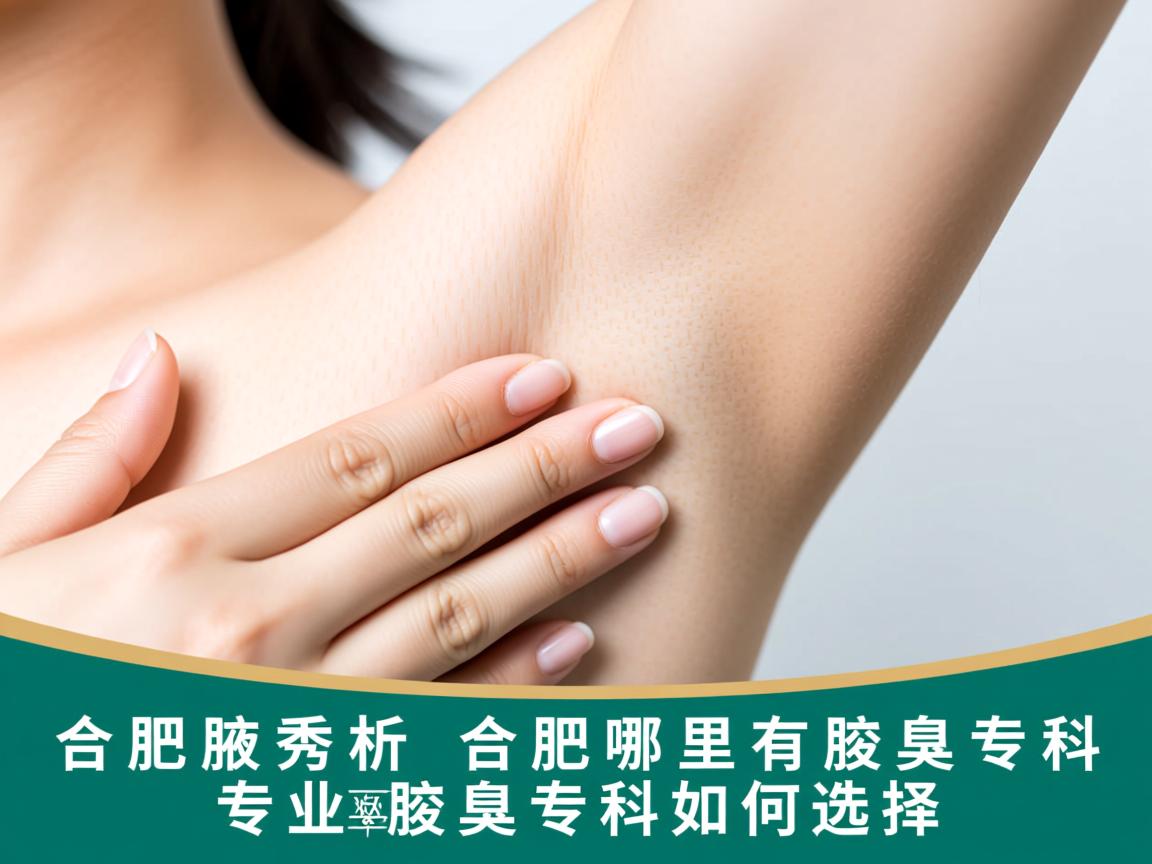合肥腋秀解析，合肥哪里有腋臭专科，专业腋臭专科如何选择