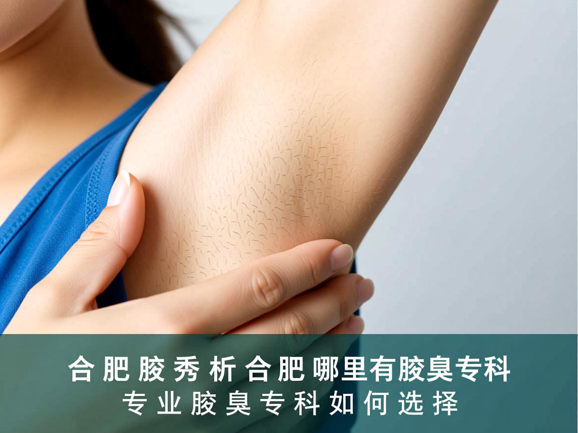 合肥腋秀解析，合肥哪里有腋臭专科，专业腋臭专科如何选择