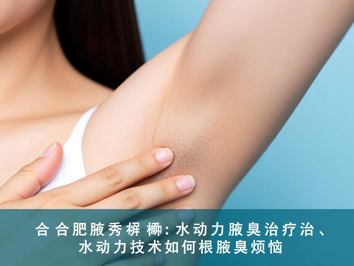 合肥腋秀解析，水动力腋臭治疗，水动力技术如何根治腋臭烦恼