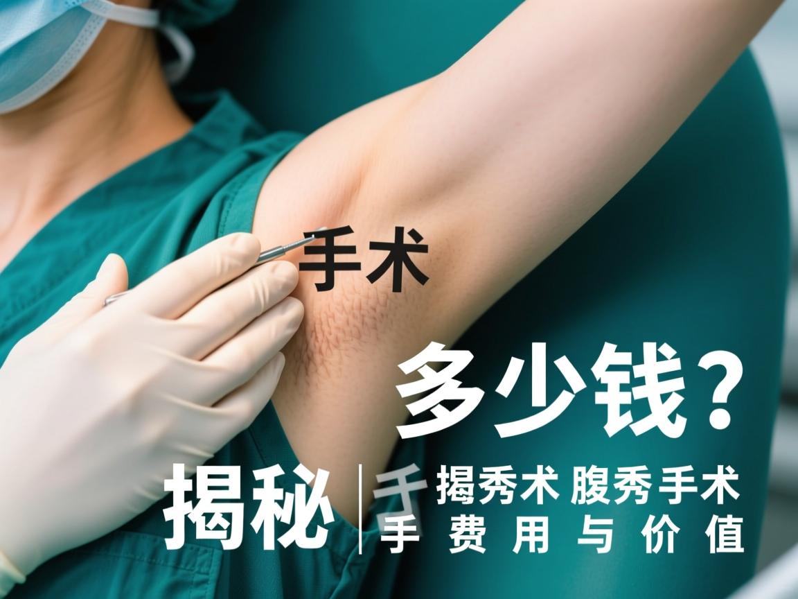 腋秀手术多少钱？揭秘腋秀手术费用与价值