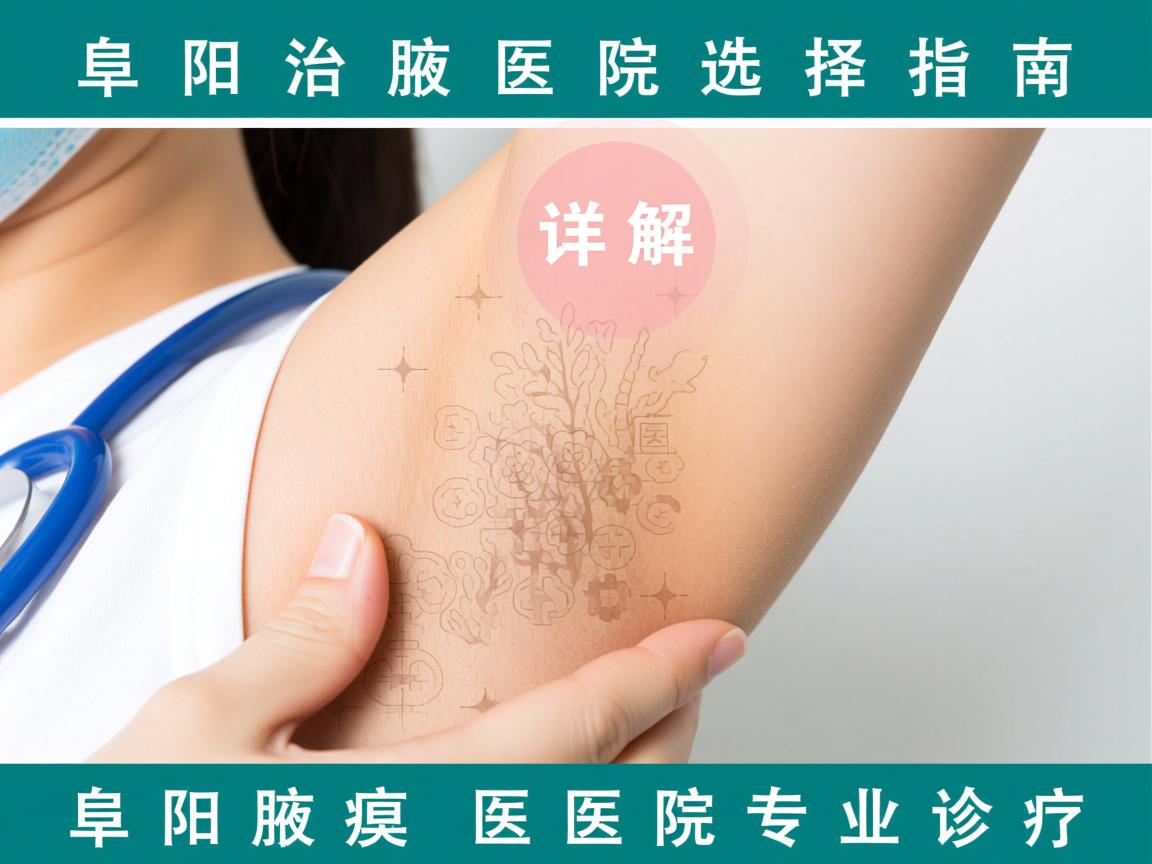 阜阳治疗腋臭医院选择指南，详解阜阳腋臭医院的专业诊疗