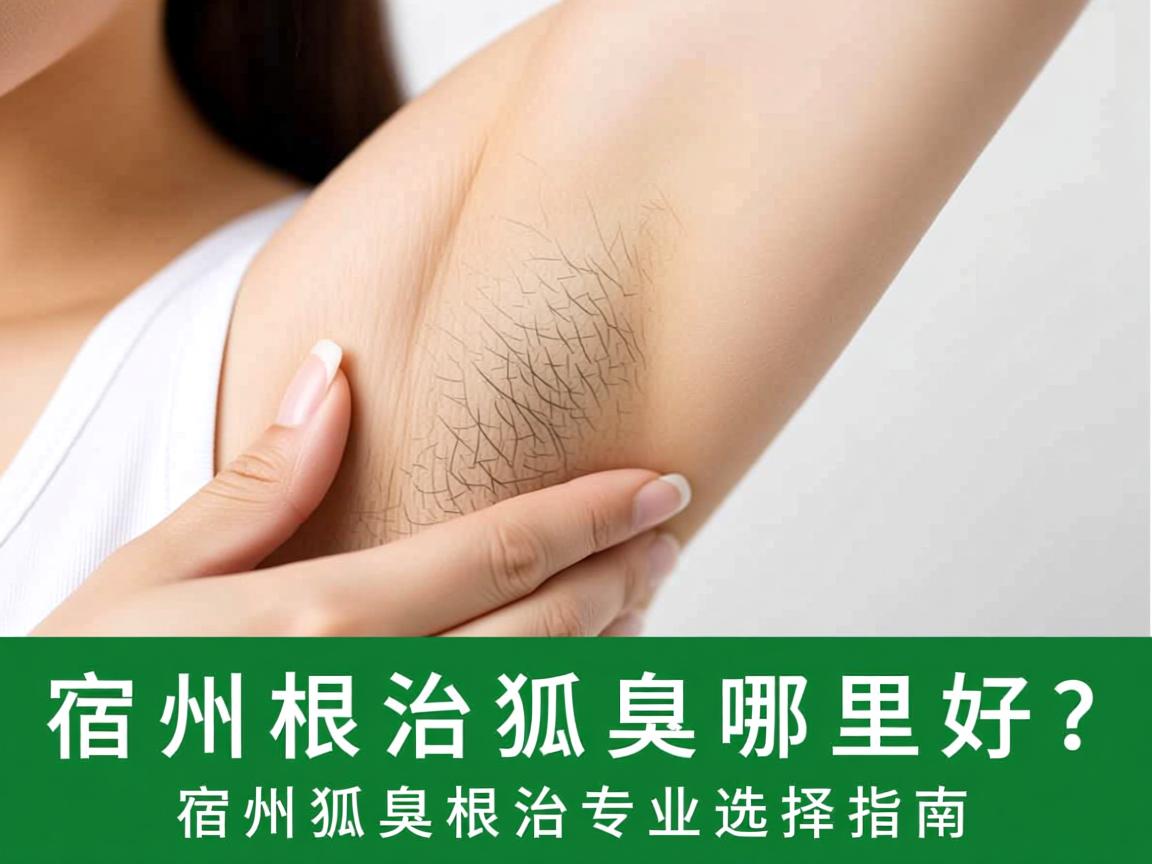宿州根治狐臭哪里好？宿州狐臭根治专业选择指南