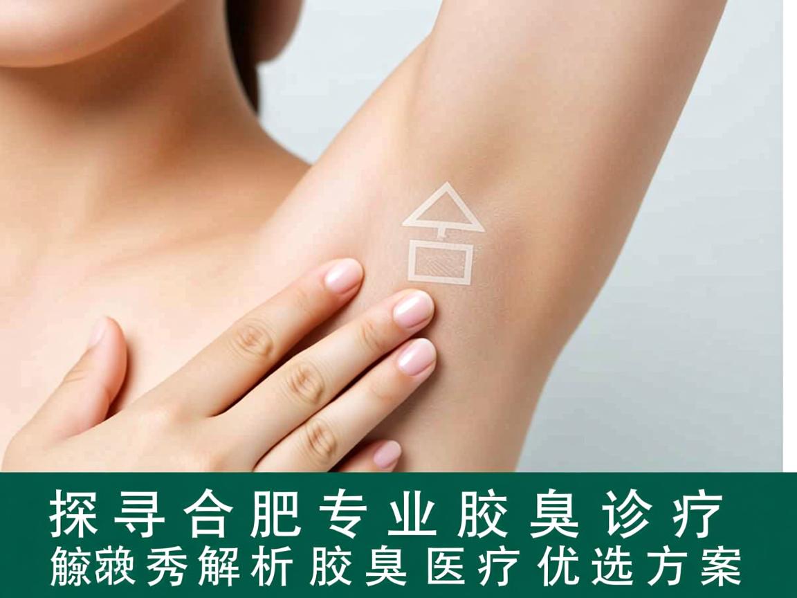 探寻合肥专业腋臭诊疗，合肥腋秀解析腋臭医疗优选方案