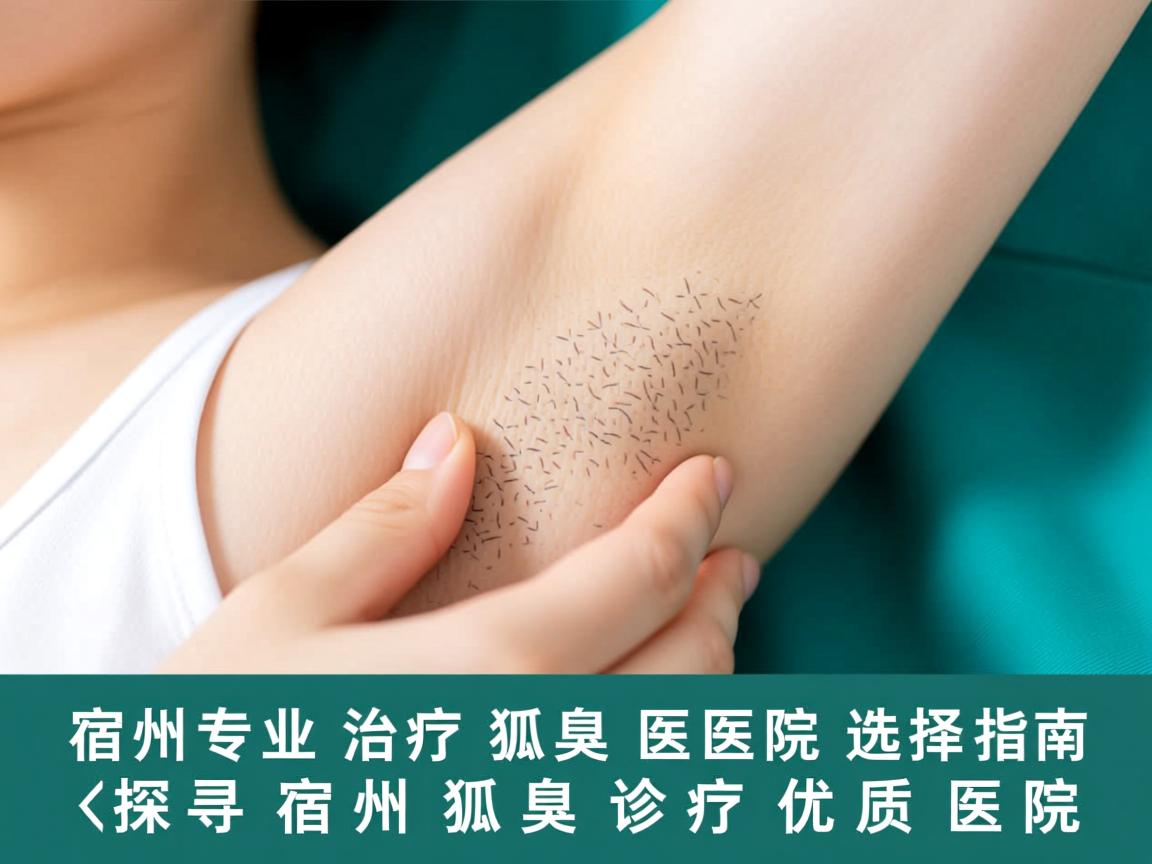 宿州专业治疗狐臭医院选择指南，探寻宿州狐臭诊疗优质医院