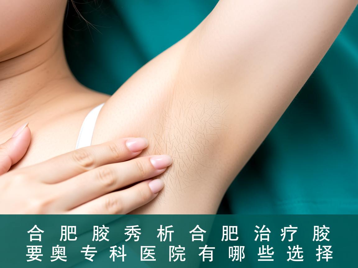 合肥腋秀解析，合肥治疗腋臭的专科医院有哪些选择