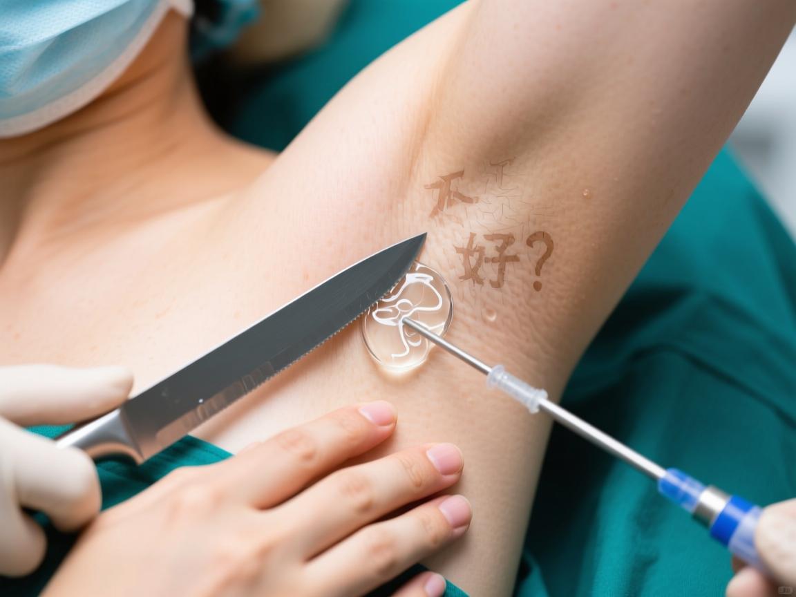 水刀腋臭手术好不好？深度解析水刀治疗腋臭的优势与选择