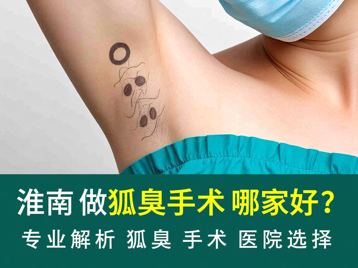淮南做狐臭手术哪家好？专业解析狐臭手术医院选择