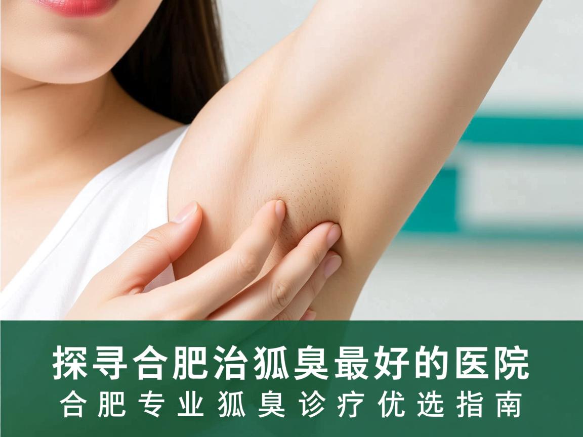 探寻合肥治狐臭最好的医院，合肥专业狐臭诊疗优选指南