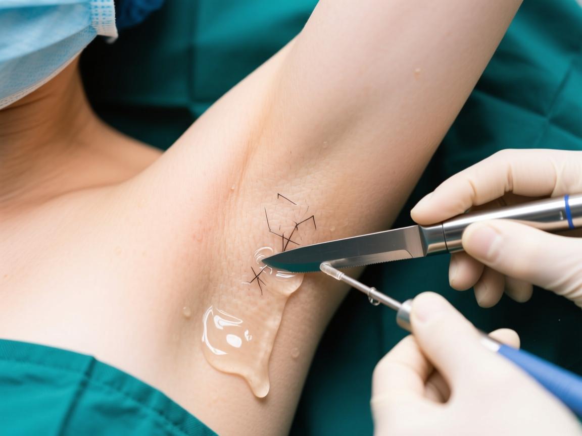 探秘合肥腋秀水刀腋臭手术，解析水刀技术如何根治腋臭