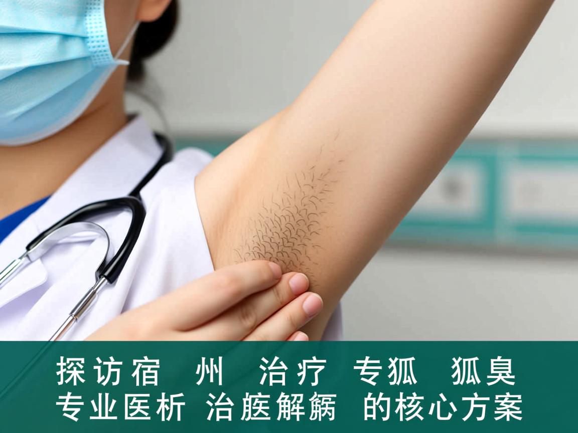 探访宿州治疗狐臭的专科医院，专业解析狐臭治疗的核心方案
