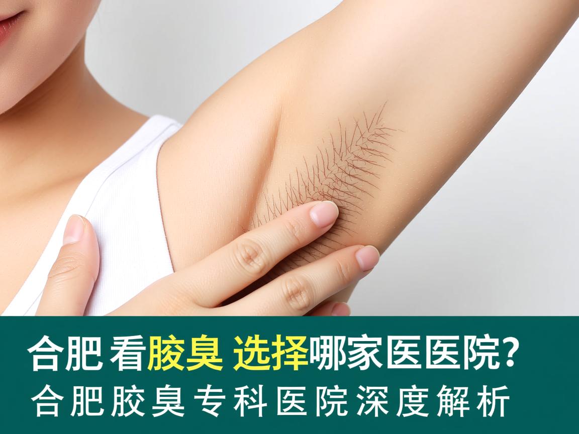 合肥看腋臭选择哪家医院？合肥腋臭专科医院深度解析
